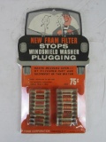 NOS Full Vintage Fram Washer Fluid Filter Service Station Store Display