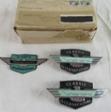 Vintage Ford Vintage Classic Thunderbird Car Club Grill Badge Set in Original Mailer