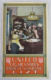 Antique United Cigar Stores Profit Sharing Booklet / Catalog