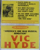 Lot (2) 1940's Vic Hyde 
