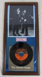 Vintage Framed Blues Brothers Photo & 45 rpm Record Display