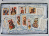 Lot (20+) 1954 Red Man Tobbacco Indian Chiefs