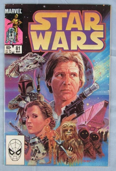 Star Wars #81 (1984) Key Issue/ Boba Fett Escapes the Sarlacc