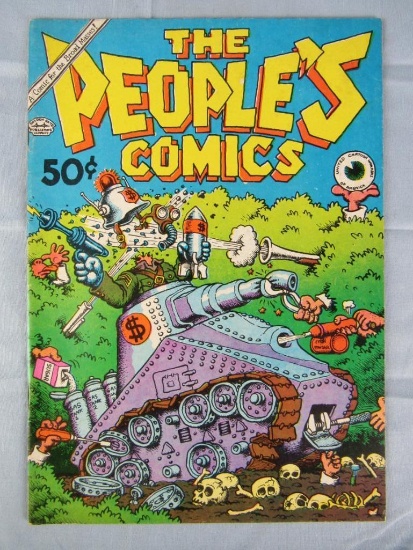 People's Comics #1 (1972) Underground / Golden Gate Pub. 1st Print