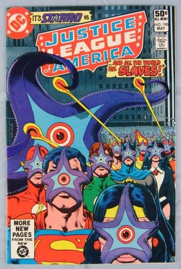 Justice League of America #190 (1980) Classic Bolland Starro Cover