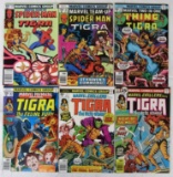 Tigra Bronze Age Marvel Lot- Chillers, Premiere, Team-Up+