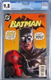 Batman #638 (2005) Key Red Hood Revealed as Jason Todd/ Classic Cover CGC 9.8