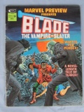 Marvel Preview #3 (1975) Key Origin of Blade/ Early Appearance