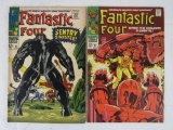 Fantastic Four #64 & #81 Silver Age Marvel
