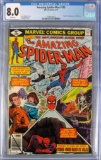Amazing Spider-Man #195 (1979) Key Origin & 2nd Appearance Black Cat CGC 8.0