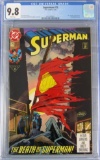 Superman #75 (1993) Key Death of Superman / 1st Print CGC 9.8