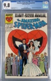 Amazing Spider-Man Annual #21 (1987) Key Wedding Mary Jane Watson CGC 9.8