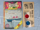 Deep 3D Comix #1 (1970) 1st Print Kitchen Sink/ Underground Comic