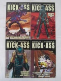 Kick-Ass #1, 2, 3, 4 (2008, Marvel Icon) Mark Millar