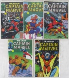 The Life of Captain Marvel (1985) #1, 2, 3, 4, 5 Run