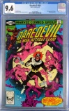 Daredevil #169 (1981) Key 2nd Appearance Elektra CGC 9.6