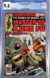 Master of Kung Fu #75 (1979) Bronze Age Classic Zeck Cover CGC 9.6