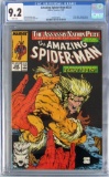 Amazing Spider-Man #324 (1989) Classic Todd McFarlane Sabretooth Cover CGC 9.2