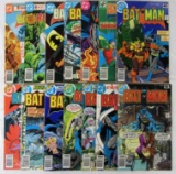 Batman Bronze Age Lot (14 Diff) #307-328 with Several Key issues