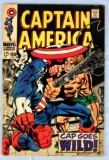 Captain America #106 (1968) Classic Jack Kirby Cover/ Silver Age Stan Lee Story!