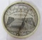 Antique Glass & Metal Advertising Thermometer- F. Yeager Bridge & Culvert Works- Port Huron,