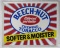 Vintage 1986 Dated Beech-Nut Chewing Tobacco Metal Sign 17 x 21