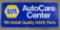 NAPA Auto Care Center Embossed Metal Sign 15 x 36