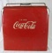 Antique Coca Cola Metal Ice Chest Cooler Acton Mfg.