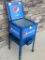 Contemporary Pepsi Cola Steel Ice Chest Cooler on Wheels
