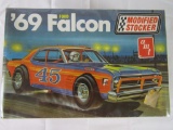 Vintage AMT 1:25 Scale 69 Ford Falcon Modified Stocker Model Kit Sealed