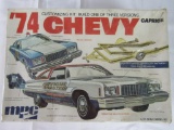 Vintage MPC 1/25 Scale 74 Chevy Caprice 
