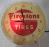 Rare Vintage Firestone Tires Lighted 16
