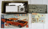 Beautiful AMT 1963 Chevy II Station Wagon 3 in 1 Model Kit 1/25 Un-Built