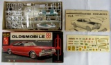 Vintage AMT 1/25 Scale 1965 Oldsmobile Dynamic 88 Customizing Model Kit 