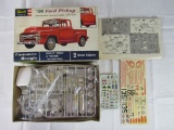 Vintage Revell 1/25 Scale 56 Ford Pickup Truck Model Kit