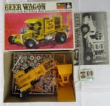 Vintage Monogram Beer Wagon Bulldog Mack Suds Hauler 1/24 Scale Model Kit