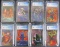 Lot (8) 1995 Fleer Marvel Masterpieces Cards All Graded CGC 9 Mint