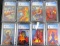 Lot (8) 1994 Fleer Marvel Masterpieces Cards All Graded CGC 9 Mint