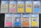 Lot (9) Pokemon Holo or Reverse Holo Cards All Graded CGC 8-8.5 NM/MT