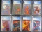 Lot (8) 1994 Fleer Marvel Masterpieces Cards All Graded CGC 9 Mint
