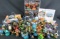Huge Lot Nintendo Wii Skylanders Giants, Battlegrounds & Spyro's Adventure Game and 77 Figures