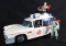 Vintage 1984 Kenner Ghostbusters Ecto 1 with 3 Original Figures