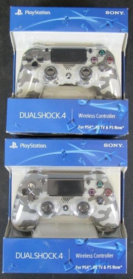 Lot (2) Sony Playstaion Dualshock 4 Wireless Controller