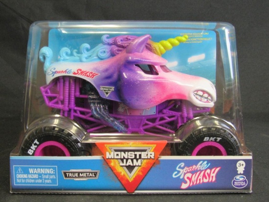 SpinMaster 1:24 Monster Jam Sparkle Smash