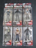 Lot (6) McFarlane Toys Walking Dead Series 4 Action Figures (6