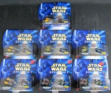 Lot (7) Star Wars Episode I Pod Racing Micro Machines Pod Racer Pack