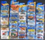 Lot (40) Assorted Hot Wheels 1:64 Diecast All Different Treasure Hunts, Real Riders ++