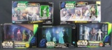 Lot (5) Star Wars POTF Cinema 3-Pack & Action Figure Diorama NIP