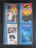 Lot (4) Vintage Sega CD Games Complete in Orig. Boxes w/ Manuals