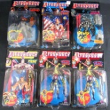 Lot (6) Ultra Force Action Figures Topaz Prime The Night Man ++ NIP